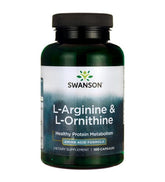 L - Arginin 500 mg L - Ornithin 250 mg 100 Kapseln von SWANSON